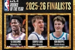 NBA官方公布最佳新秀候选：弗拉格、克尼佩尔、埃奇库姆