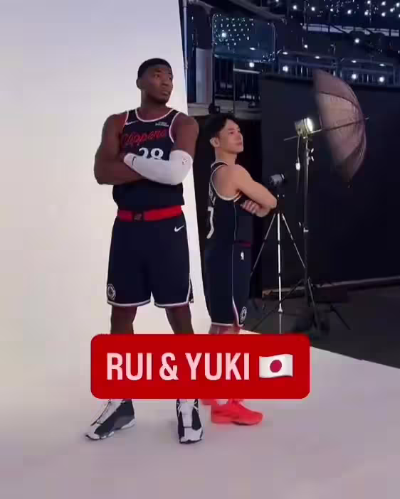日本双子星！八村塁&河村勇辉两人一起拍定妆照！