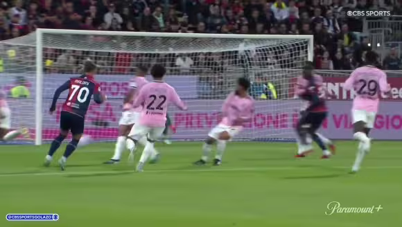 【集锦】意甲-穆阿尼建功+失良机丹马破门 尤文1-1卡利亚里